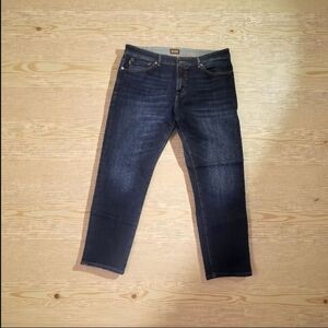Boss Dark Blue Straight Jeans